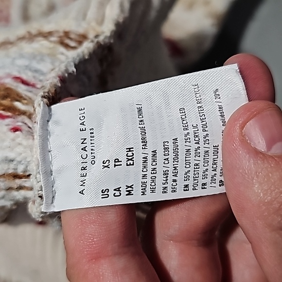 American Eagle xs vintage long sleeve crew neck sweater - Picture 6 of 6